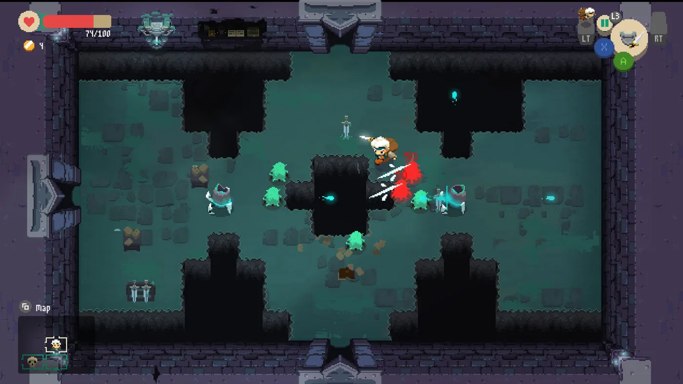 Moonlighter 地城探索與像素戰鬥