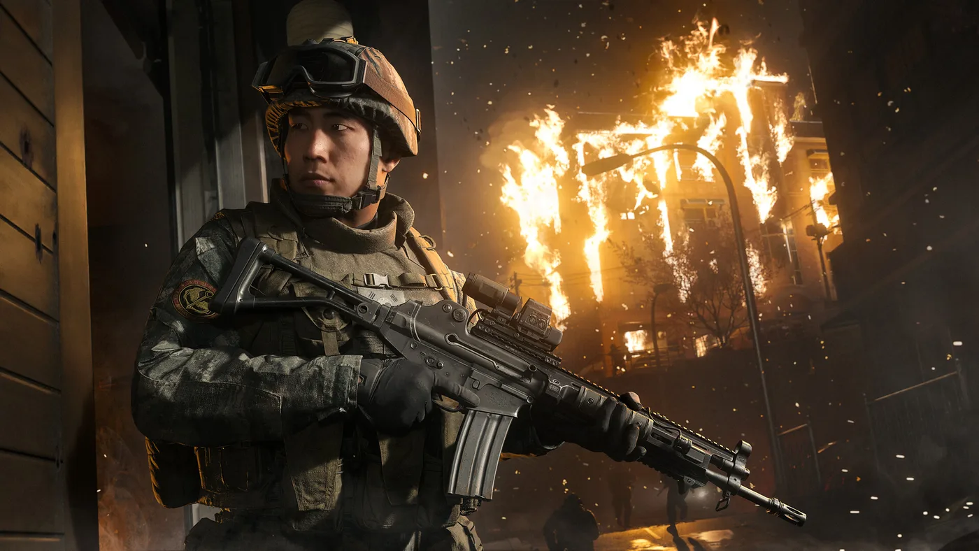 Modern Warfare 4 戰役畫面