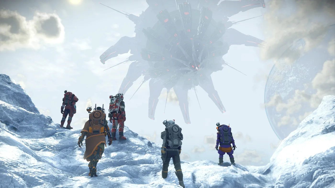 No Man's Sky The Swarm 艦隊與太空戰畫面
