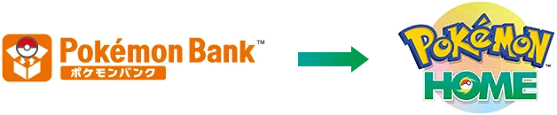 Pokémon Bank 搬到 Pokémon HOME 官方流程示意