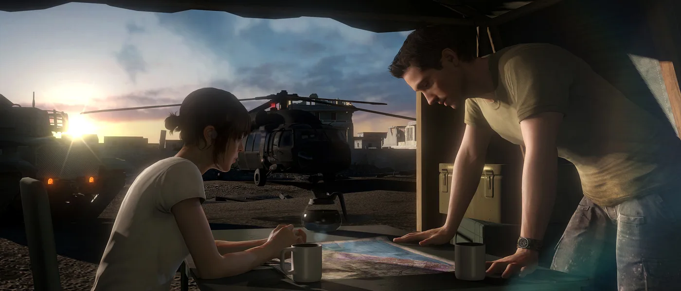 Beyond: Two Souls 角色與超自然場面