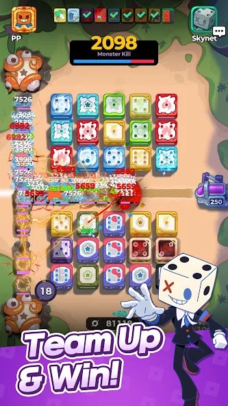 Random Dice 2 對戰畫面