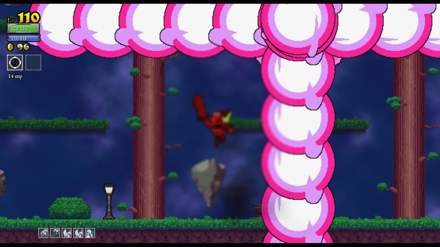 Rogue Legacy Boss 或大型敵人戰鬥場面