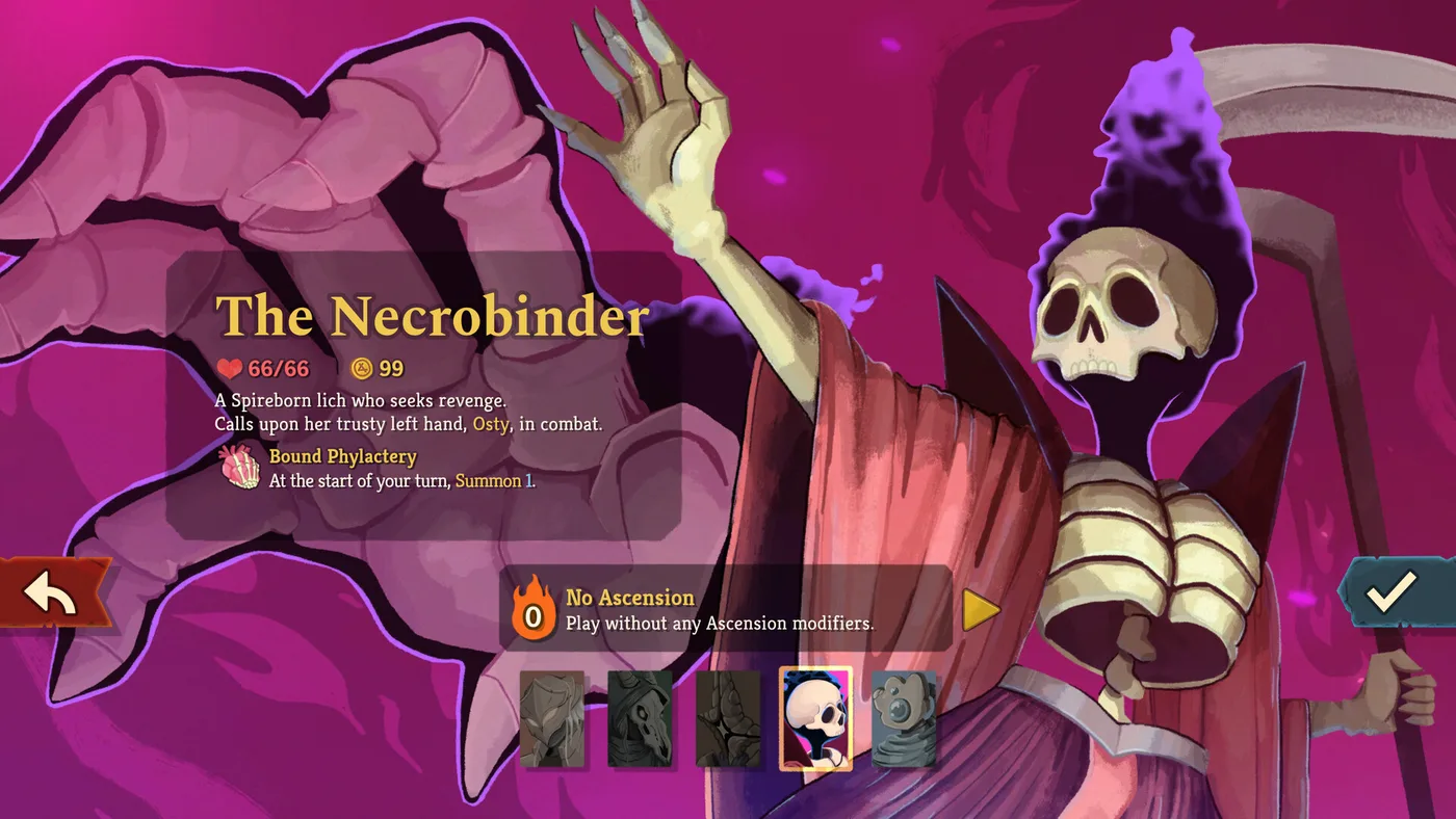 Slay the Spire 2 牌組構築畫面