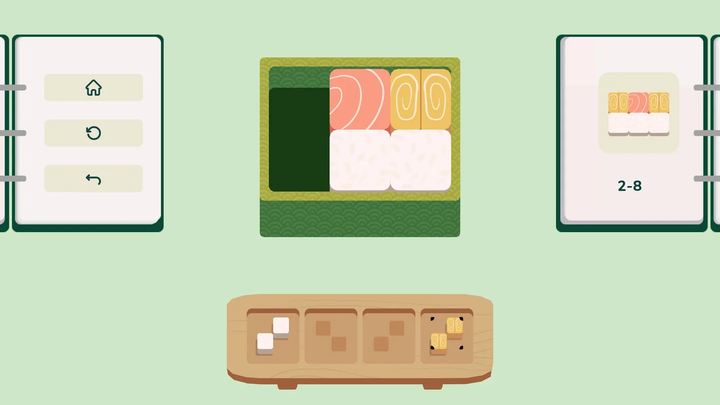 inbento 關卡選擇與章節結構