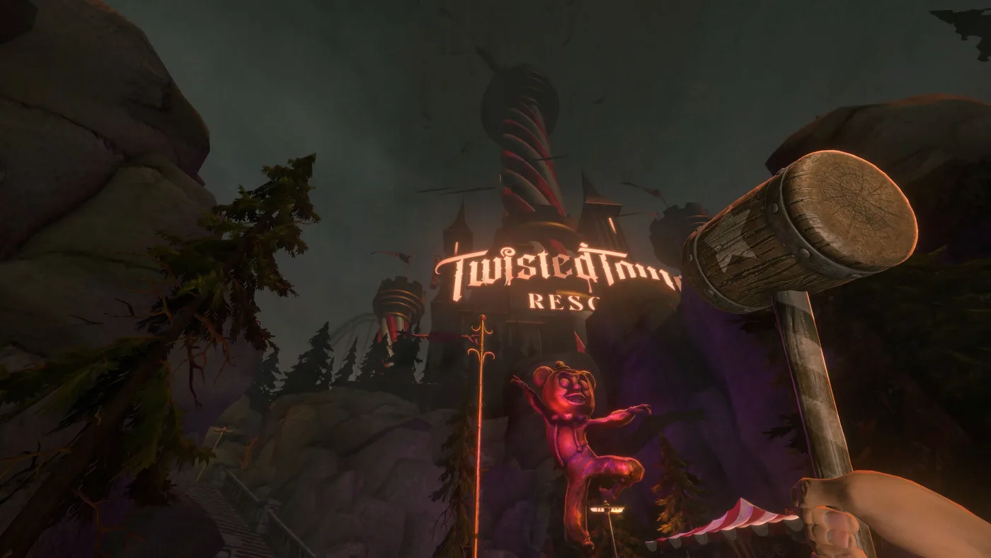 Twisted Tower 走廊探索與燈光