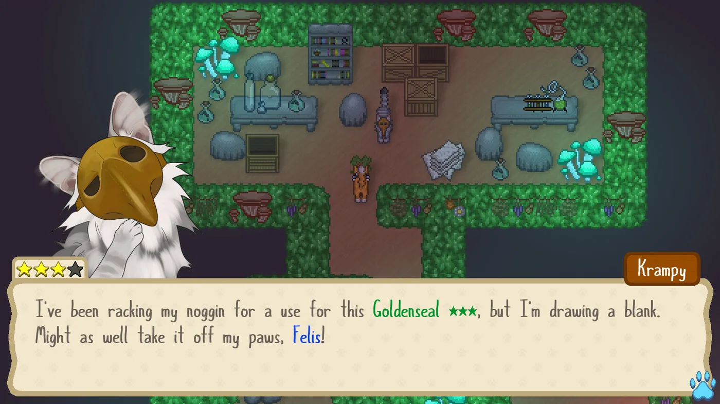 Cattails Wildwood Story 狩獵與技能