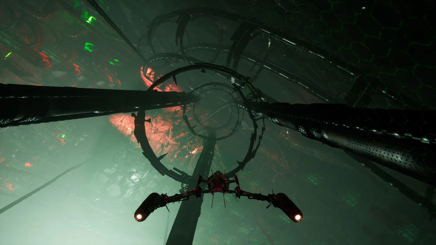 HELL GALAXY 飛入綠色巨型環狀遺跡