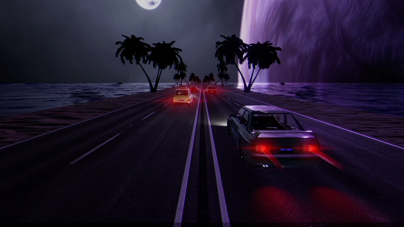Retrowave 2 沙漠公路與復古跑車