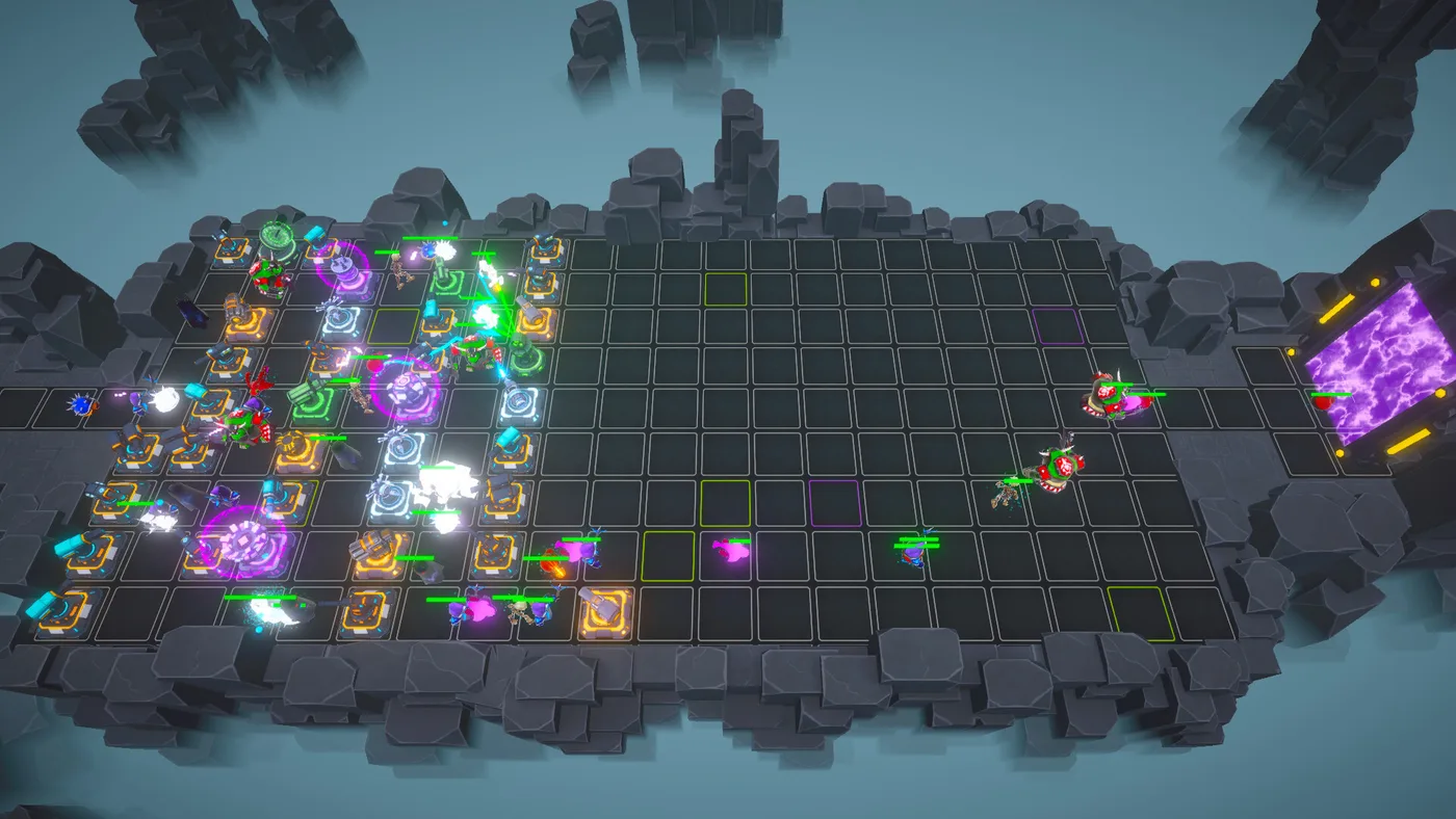 Endless Defense 砲塔放置同敵人波次