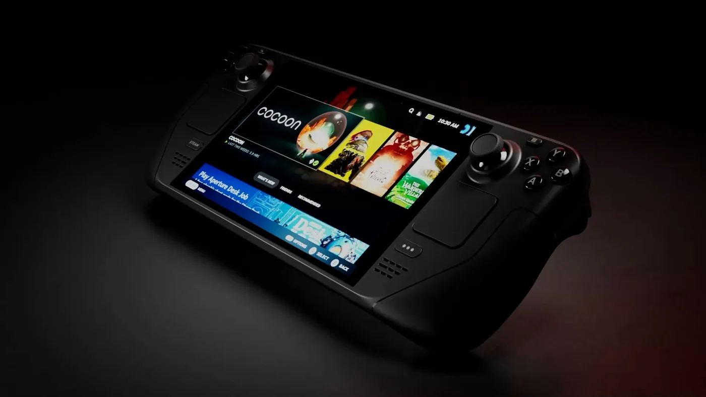 Steam Deck OLED 主機畫面