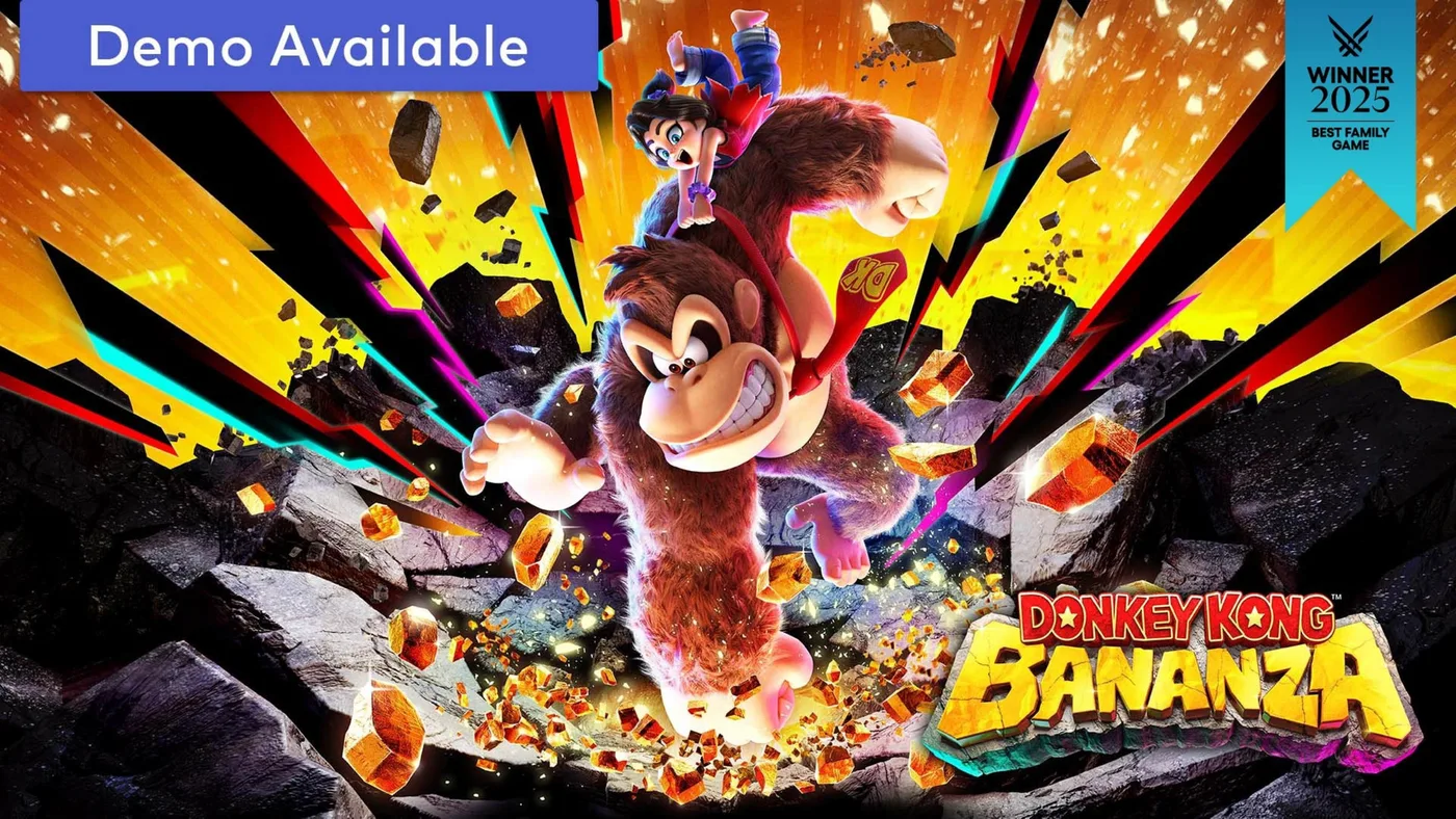 Donkey Kong Bananza Nintendo Switch 2 遊戲畫面