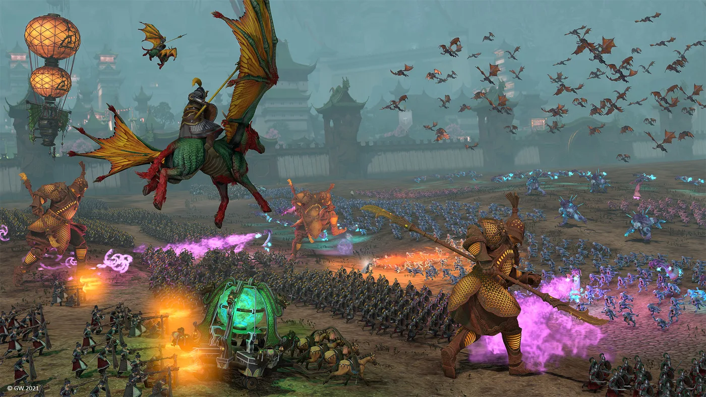 WARHAMMER 3 戰役地圖