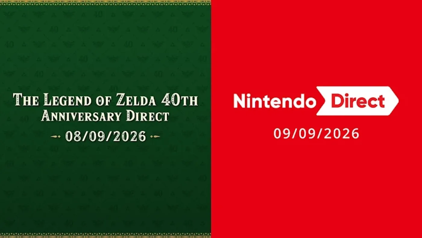 薩爾達傳說 40 周年 Direct 主視覺