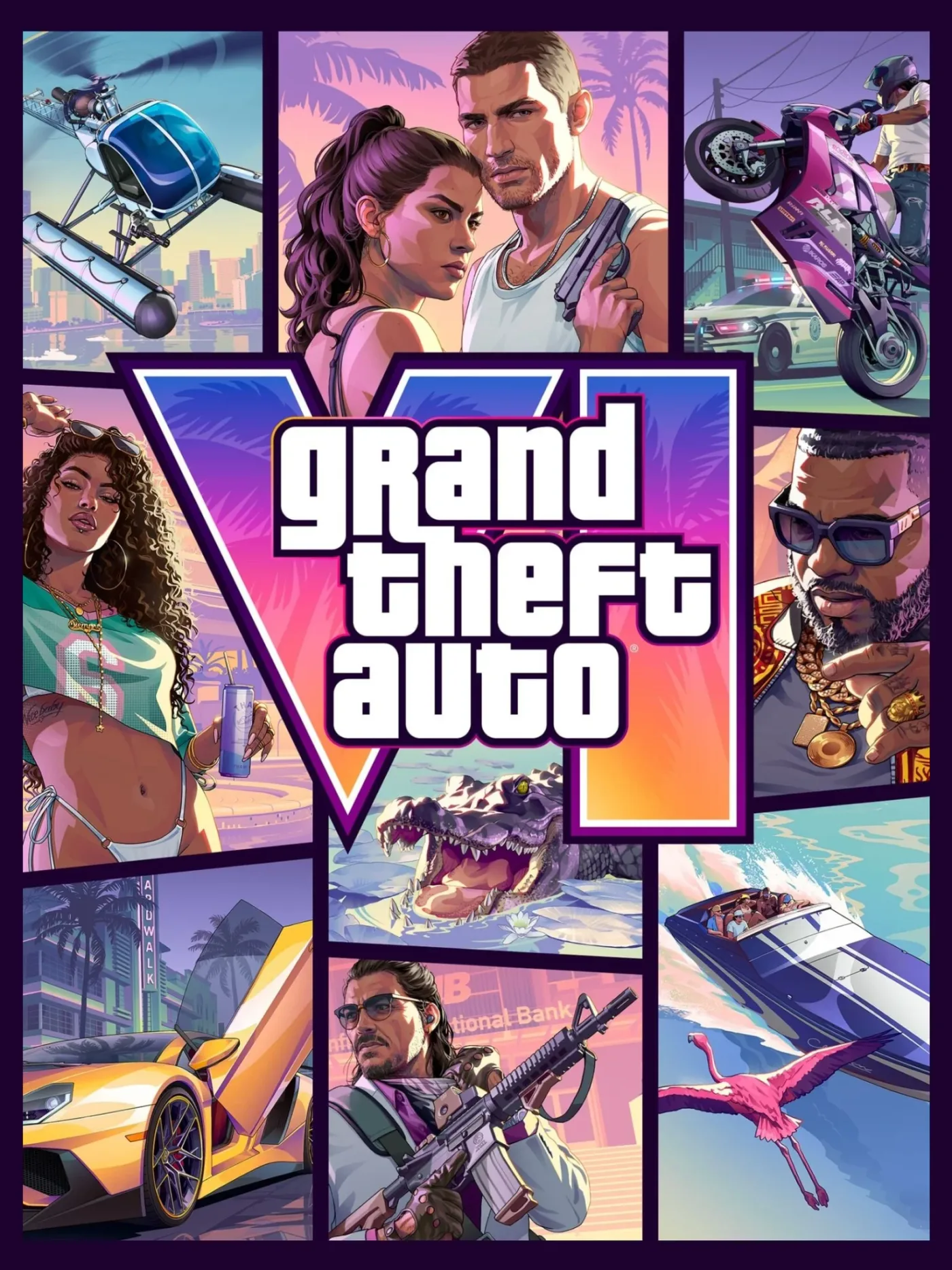 《GTA 6》相關報道的遊戲畫面