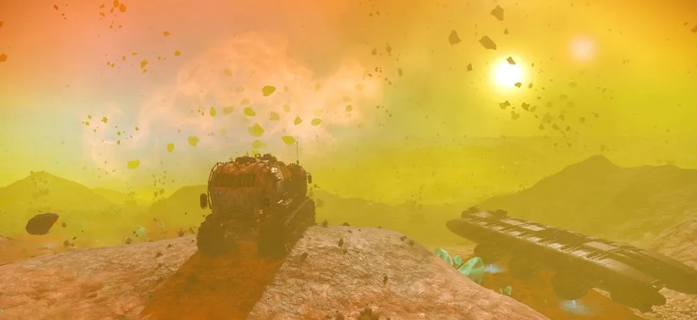《No Man’s Sky》iOS 版的探索與介面畫面