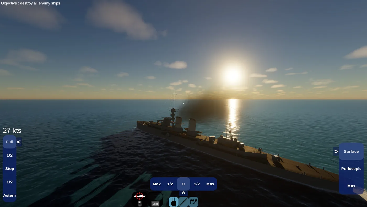 《ShipCrafter》的大型艦隊交戰畫面