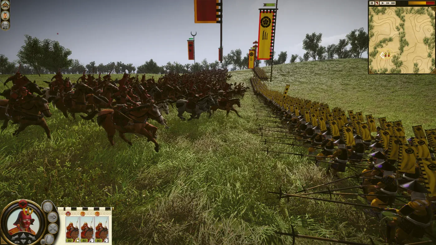 《Total War: SHOGUN 2 Complete Edition》的城池攻防畫面