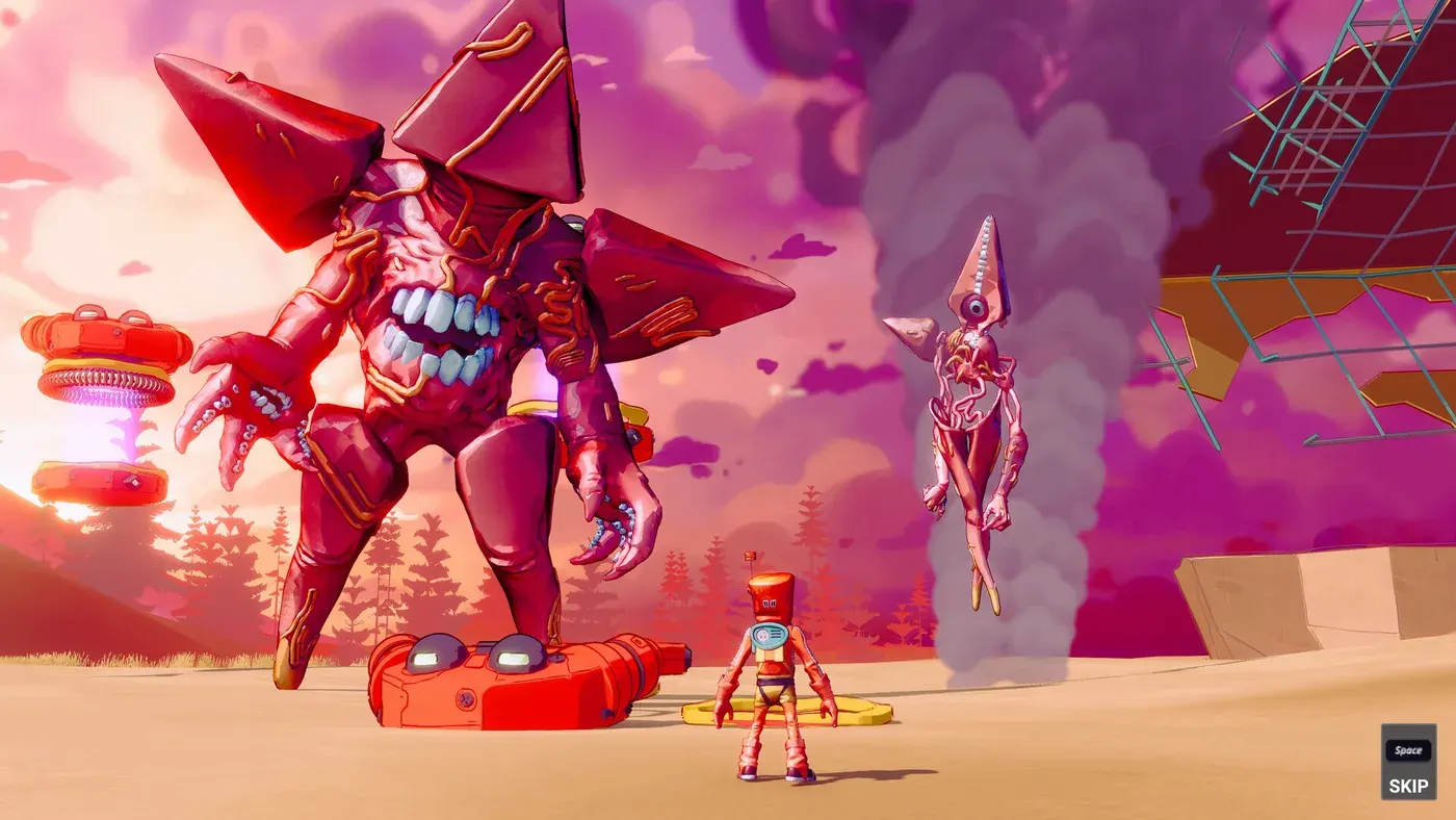 冷門精選:SWAPMEAT Steam 買前整理:HK$51,四人 co-op roguelite TPS 靠換件砌 build